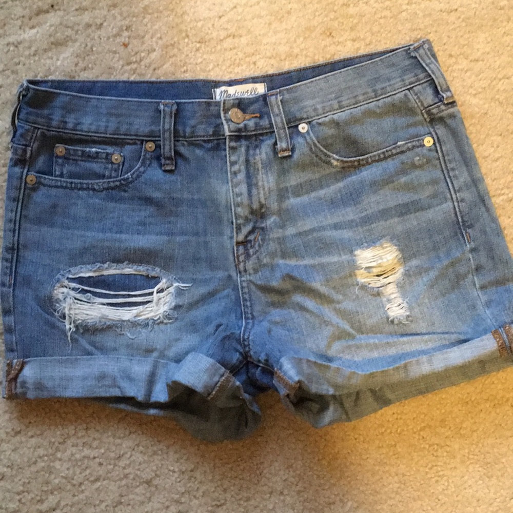 Madewell denim shorts, size 30